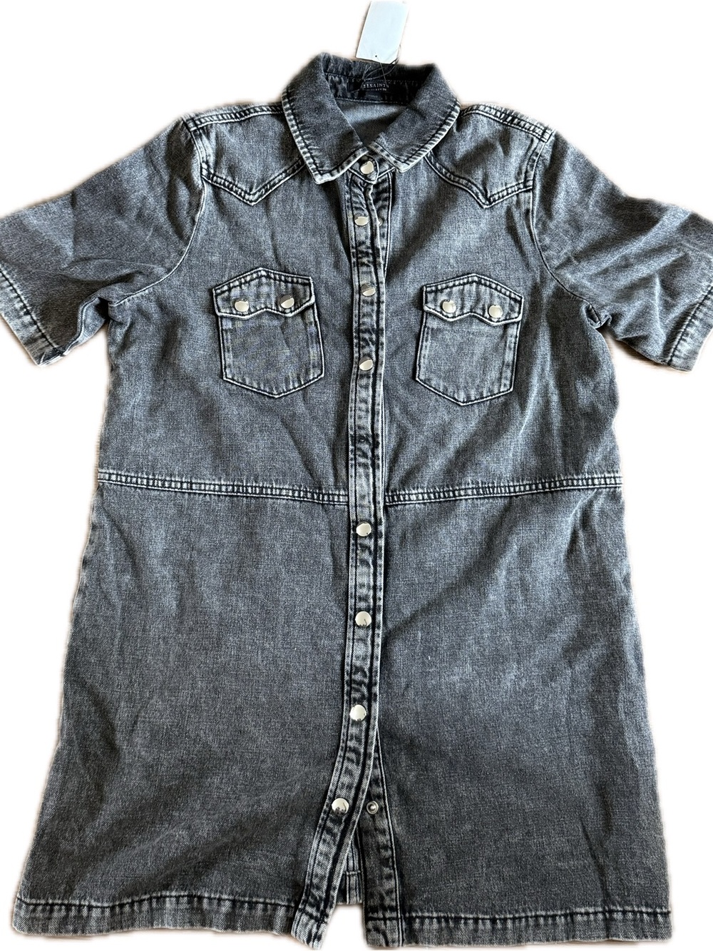 All SAINT ROCK DENIM MINI DRESS - Picture 4 of 5